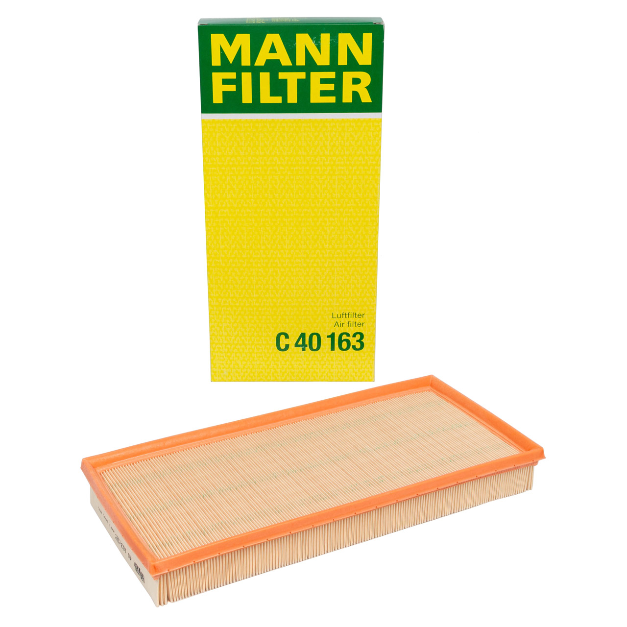 MANN C40163 Luftfilter MERCEDES A-Klasse W169 A160-200 CDI B-Klasse W245 OM640 6400940204
