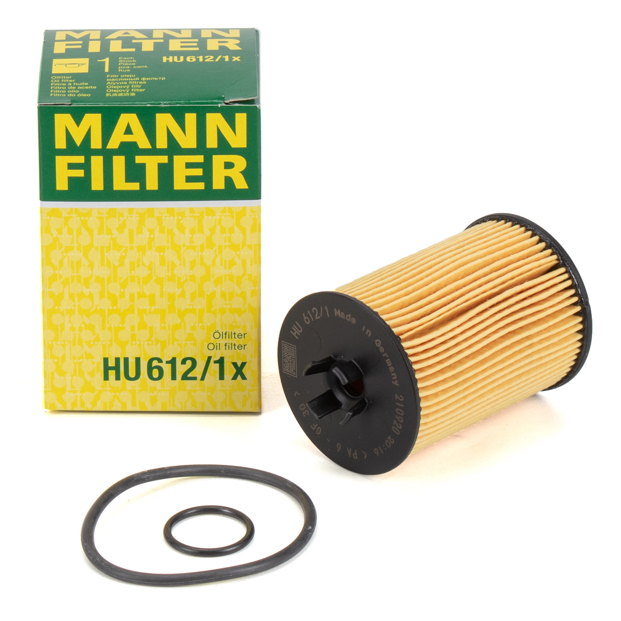 MANN HU612/1x Ölfilter für MERCEDES A-Klasse W169 B-Klasse W245 150-200 M266 2661840325