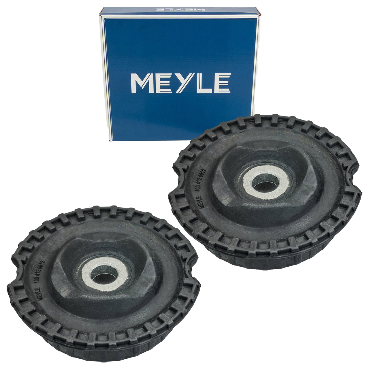 2x MEYLE 1004120012 Federbeinstützlager für VW Passat B5 B5.5 AUDI A4 B5 A6 C5 A8 D2 vorne