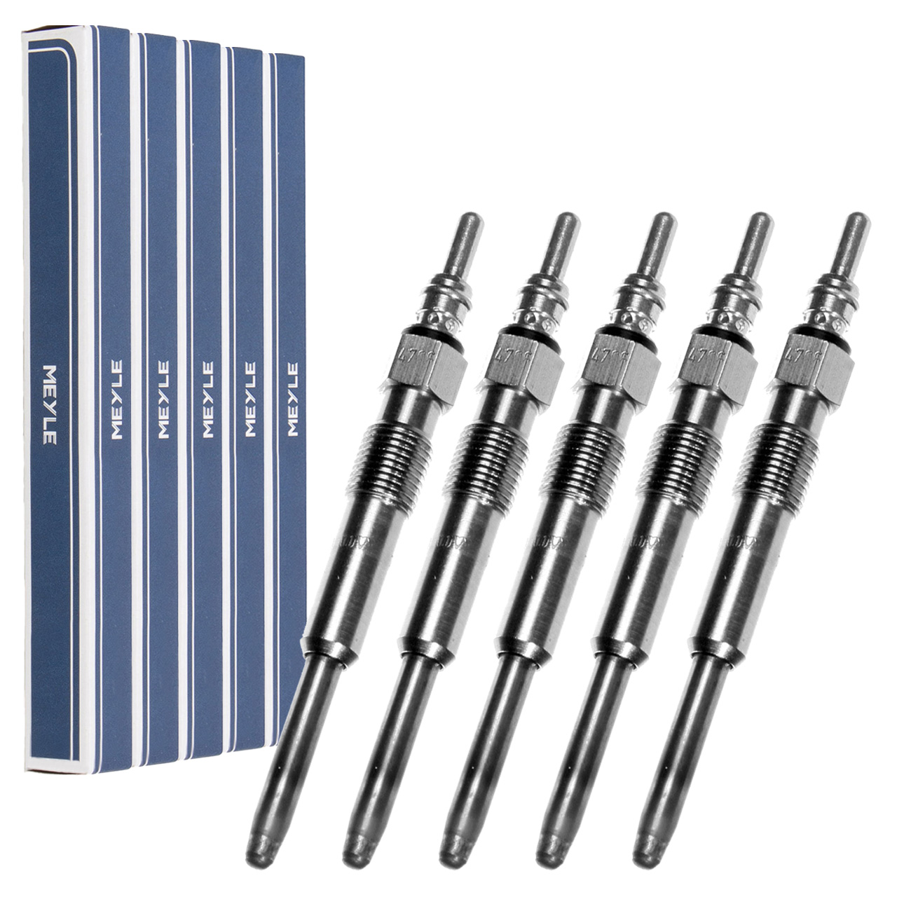 5x MEYLE 7148600000 Gl&uuml;hkerze f&uuml;r VW Touareg Multivan Transporter T5 2.5 TDI 5.0 V10 TDI