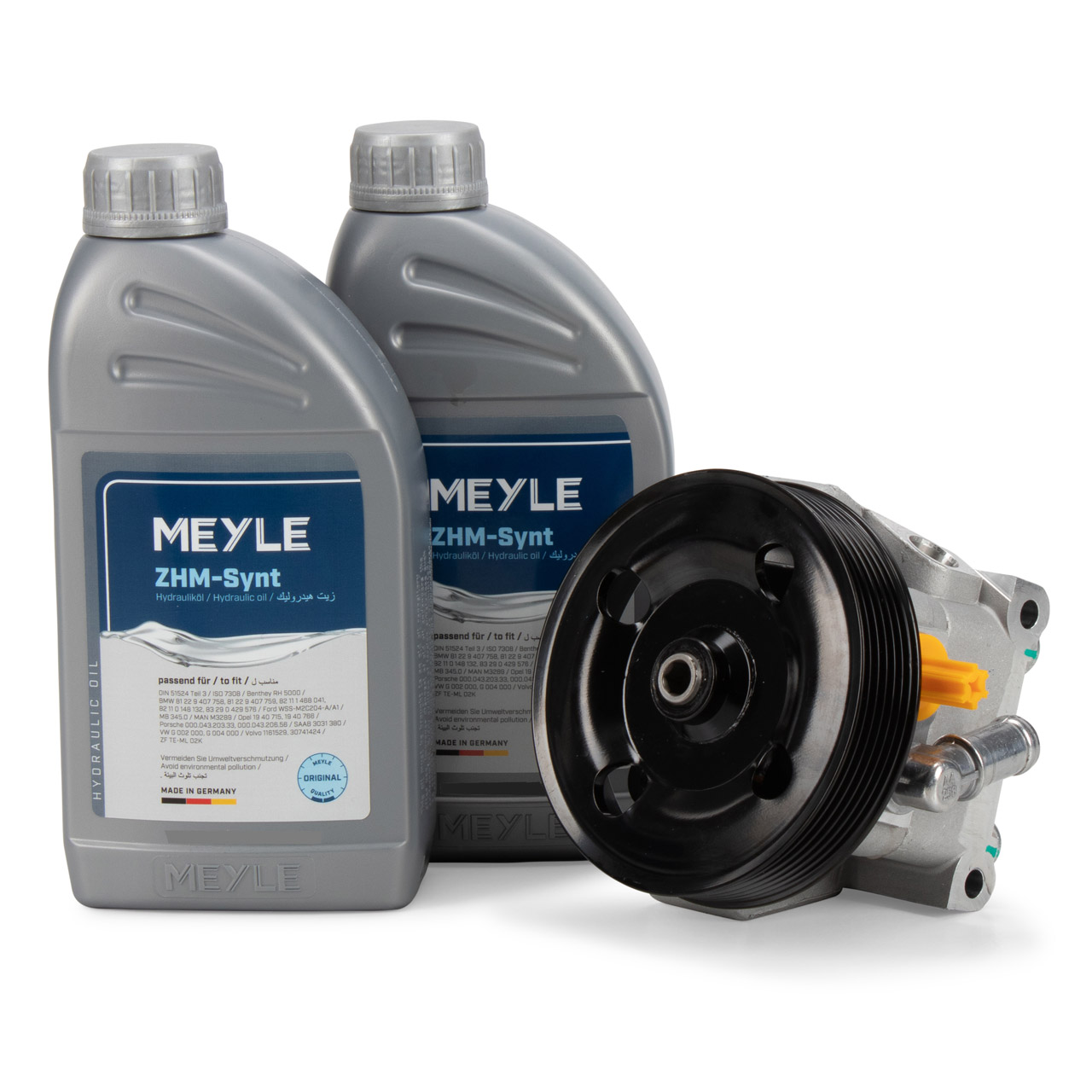 MEYLE Hydraulikpumpe + 2L Hydrauliköl FORD C-Max Focus 2 1.6-2.0 VOLVO C30 S40 2 V50 1.6