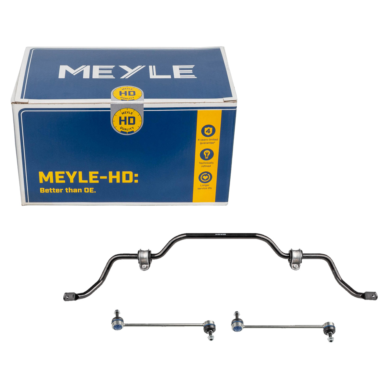 MEYLE HD 2146530014/HD Stabilisator + 2x Koppelstange FIAT 500 500C 312 vorne 51857020