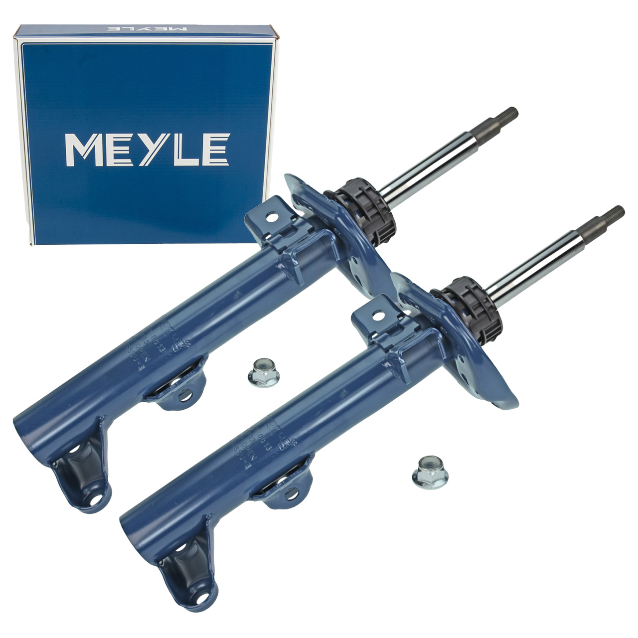 2x MEYLE 0266230013 Shock Absorbers for Mercedes C-Class W204 S204 C204 and E-Class C207 (front)