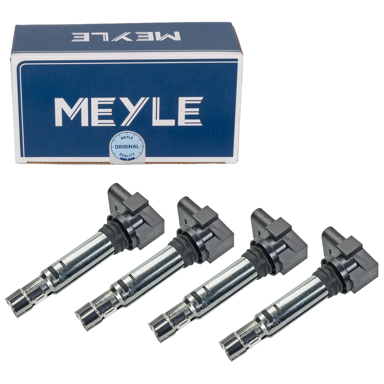 4x MEYLE 1008850040 Z&uuml;ndspule f&uuml;r VW Golf 4 5 6 Passat Polo 4 5 Touran A1 8X A2 8P 1.4 1.6