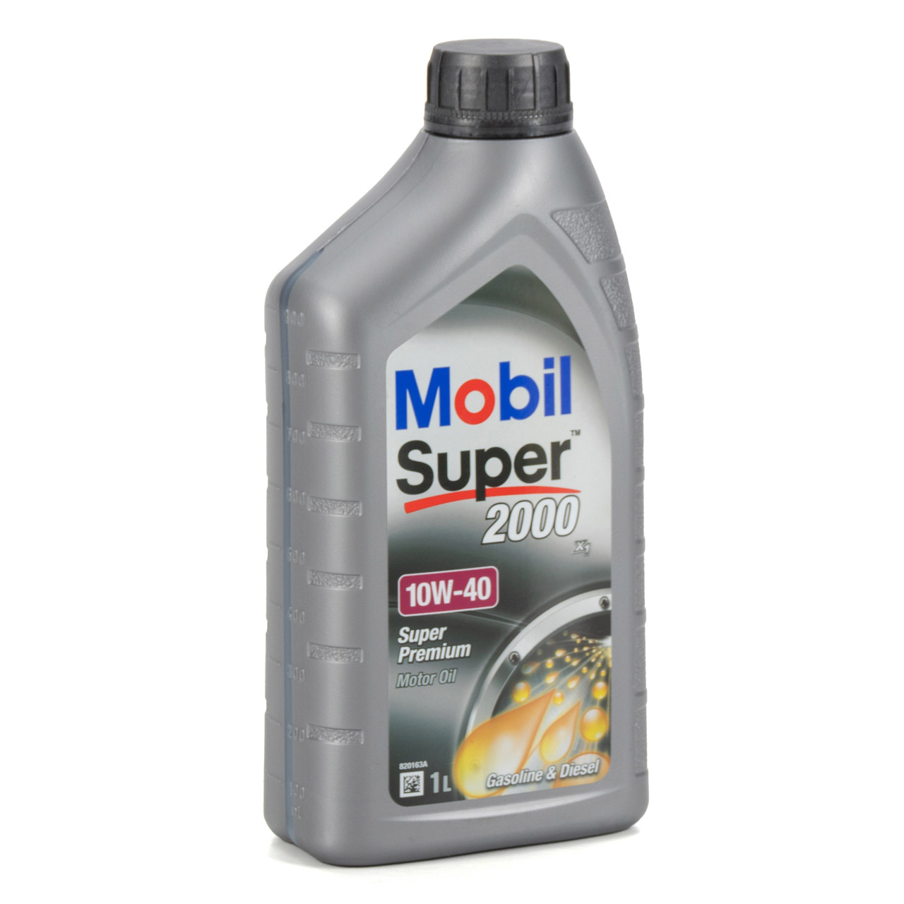 Mobil SUPER 2000 X1 10W40 Super Premium Motoröl Öl VW 501.01/505.00 - 1L 1 Liter