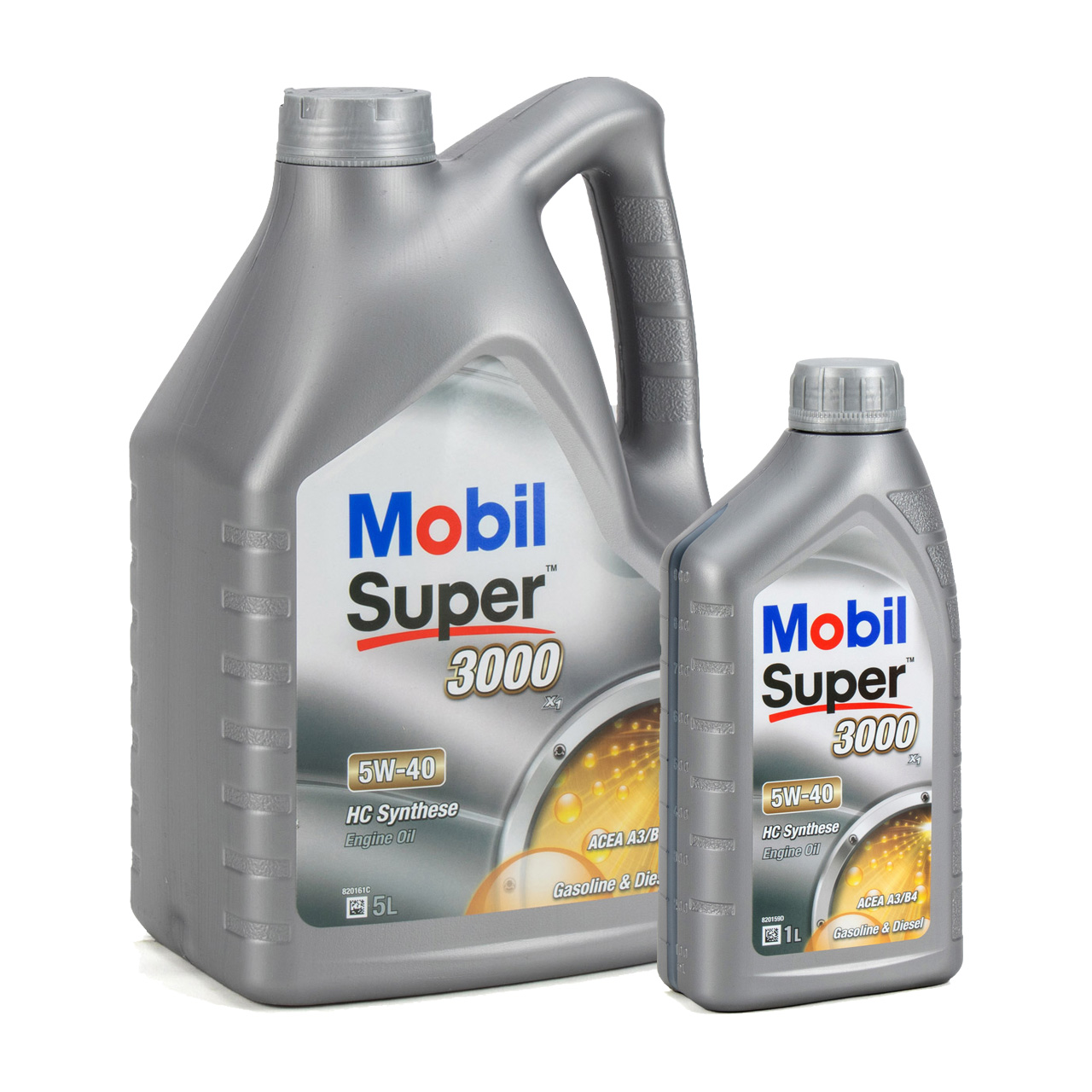 6L 6 Liter Mobil SUPER 3000 X1 Motoröl Öl 5W-40 A3/B4 VW 502/505.00 MB 229.3