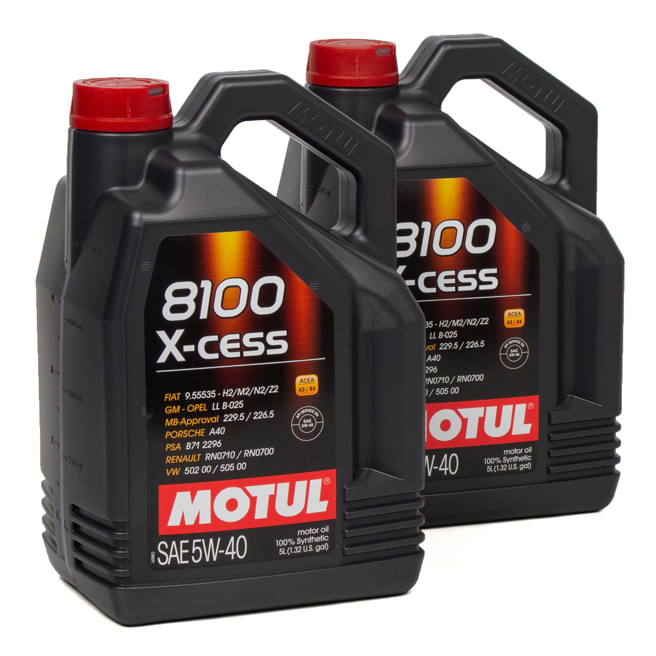 MOTUL 8100 X-cess Motoröl Öl 5W40 MB 229.5/226.5 VW 502.00/505.00 - 10L 10 Liter