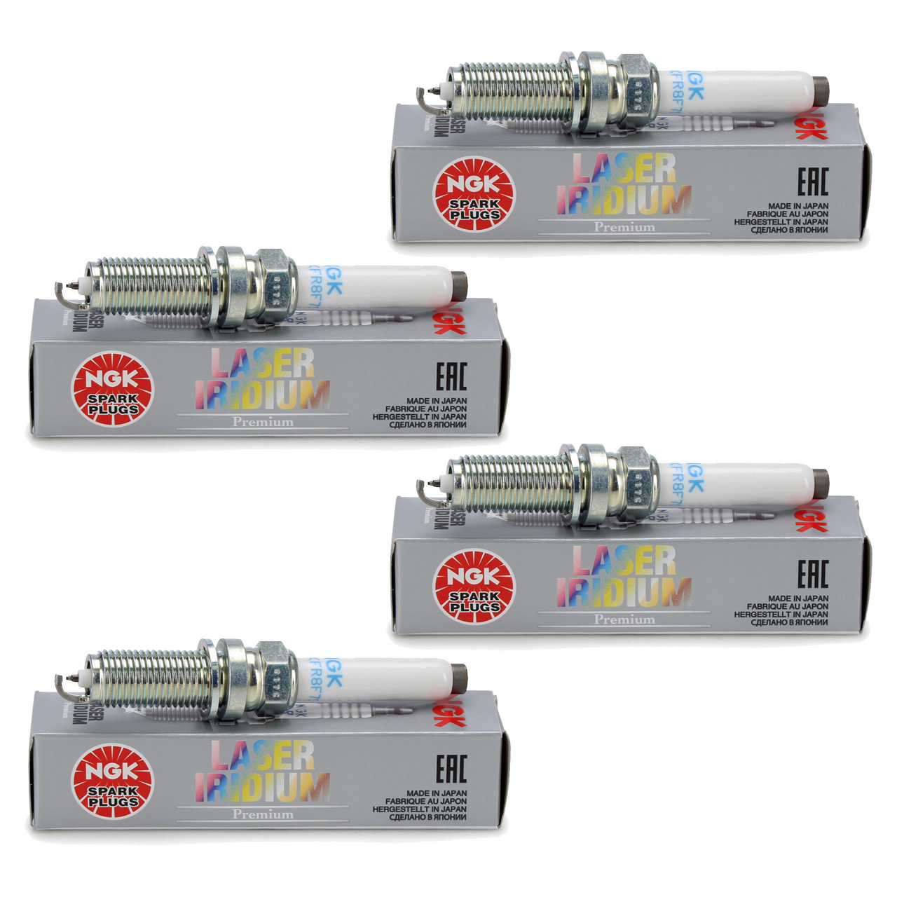 4x NGK 97566 SILZKFR8F7S Z&uuml;ndkerze f&uuml;r MERCEDES W177 W247 W205 W213 M260 M264 0001590500