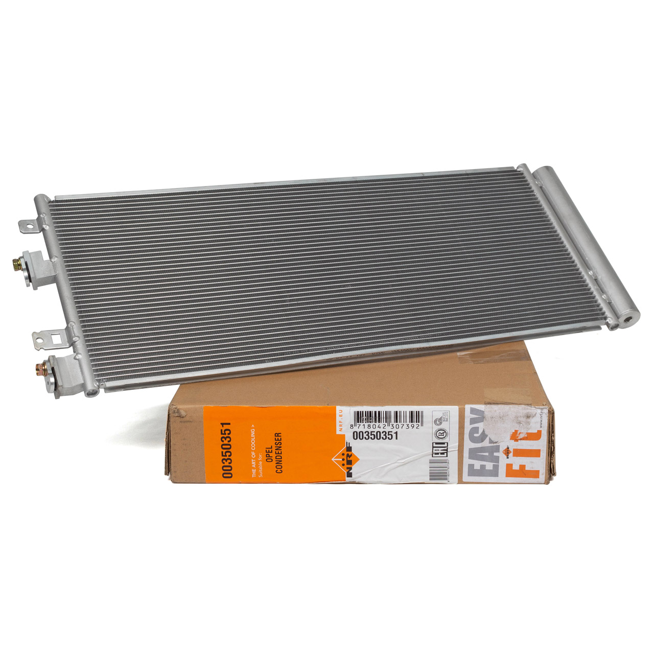 NRF 350351 EASY FIT Kondensator Klimaanlage Klimakondensator OPEL Corsa E (X15) 1850441