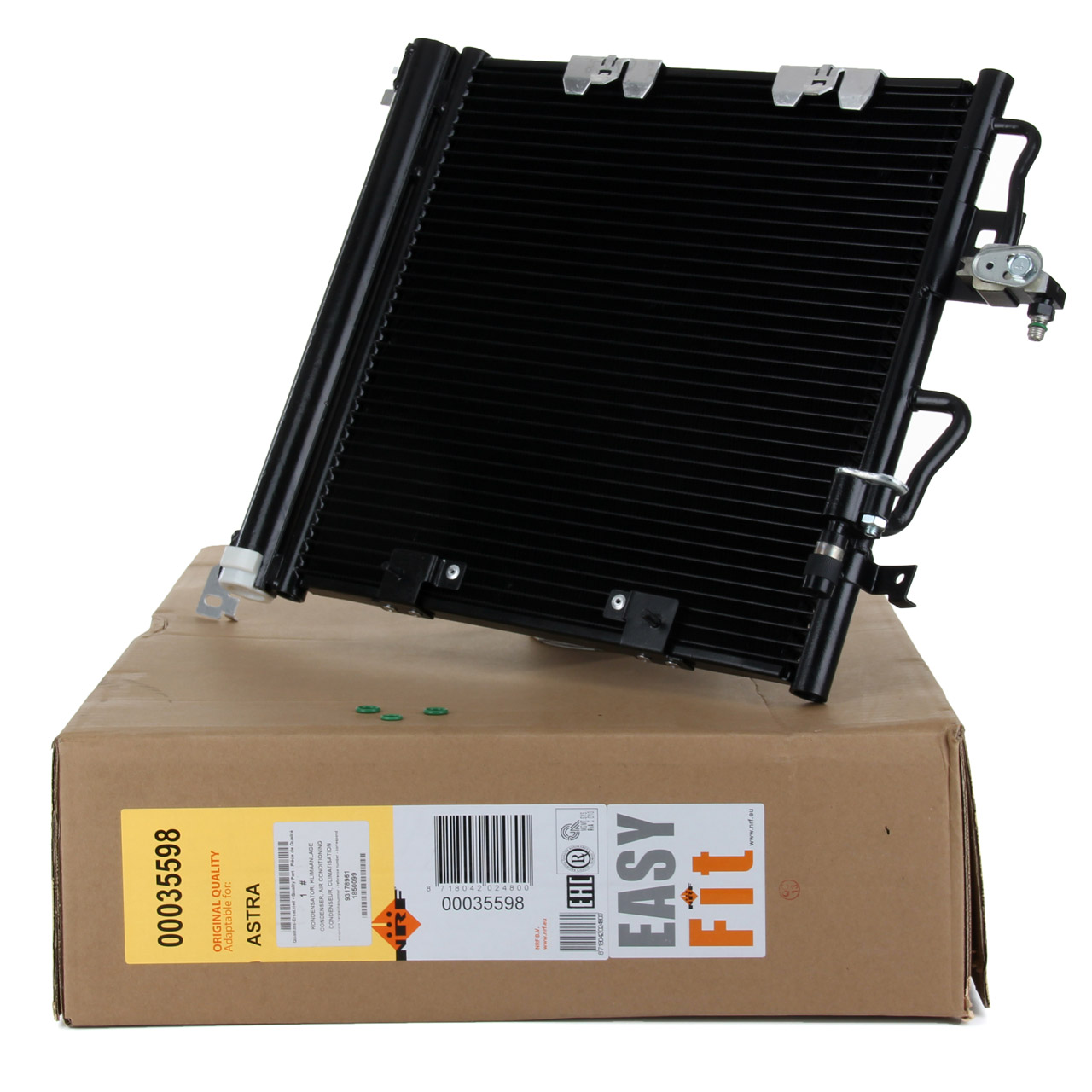 NRF 35598 EASY FIT Kondensator Klimakondensator OPEL Astra H Zafira B 1.3/1.7/1.9 CDTI