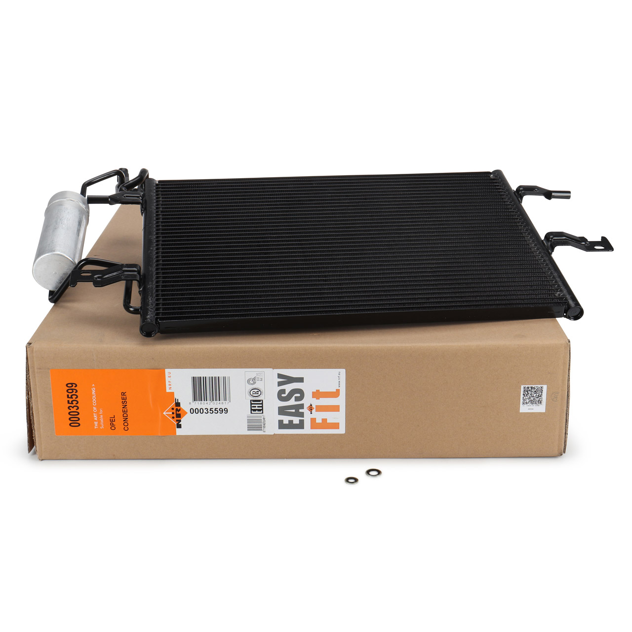 NRF 35599 EASY FIT Kondensator Klimakondensator für OPEL Meriva A 1.4-1.8 1.7 DTI 13128931