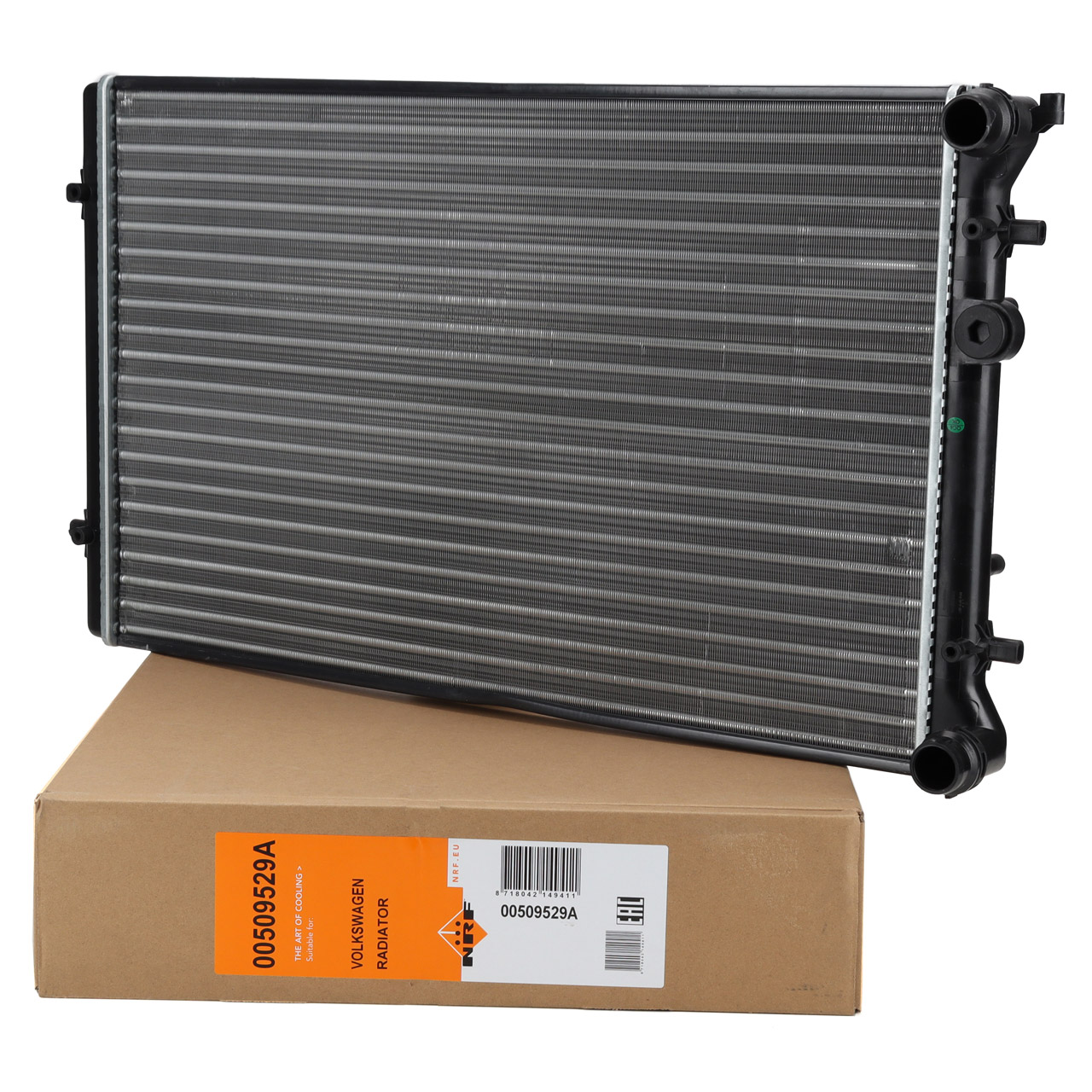 NRF Radiator for VW Golf 4, Audi A3 8L 8N, SEAT Leon 1M, and &Scaron;koda Octavia 1J0121253AB