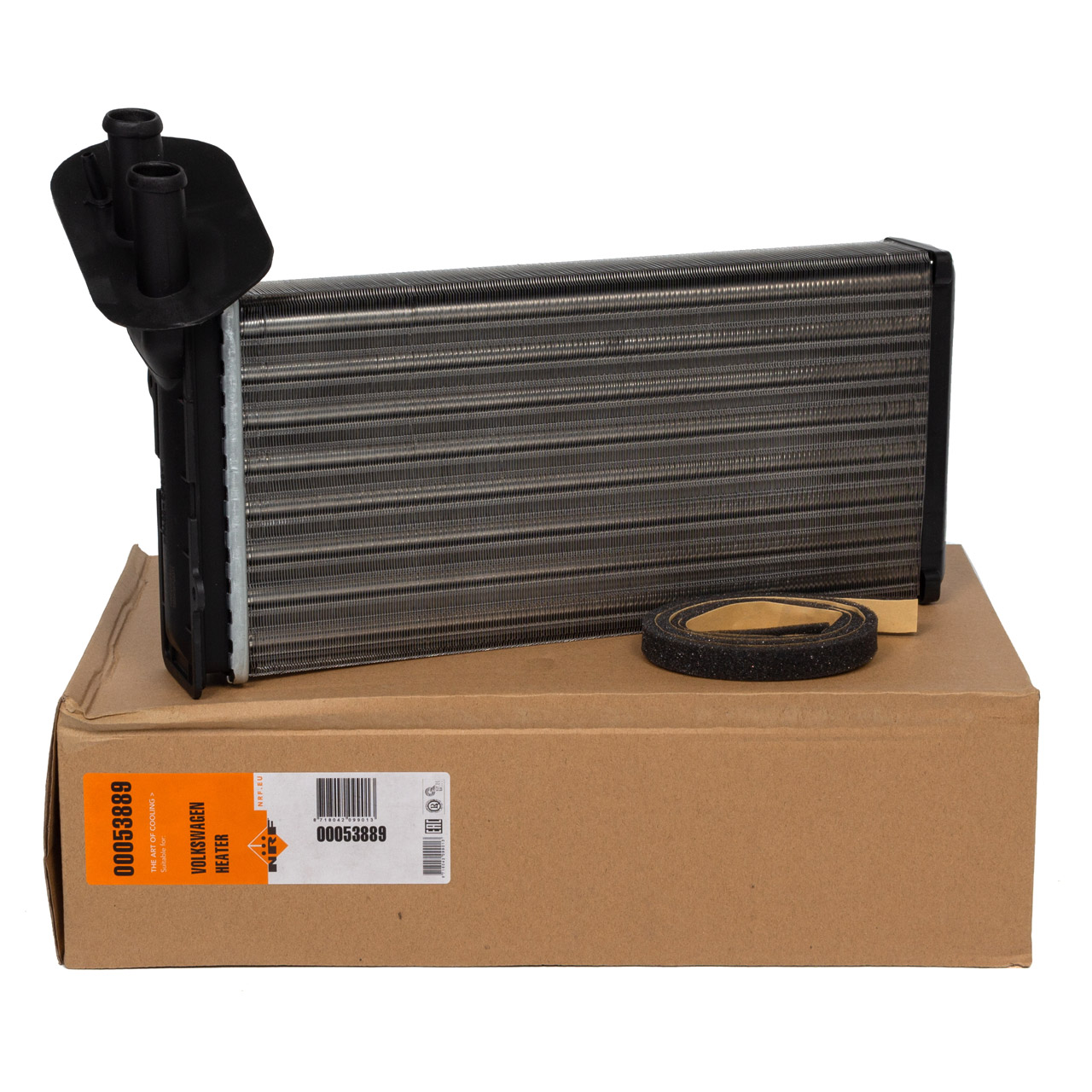 NRF 53889 EASY FIT Wärmetauscher Heizungskühler für VW Transporter ohne Klima 701819031B