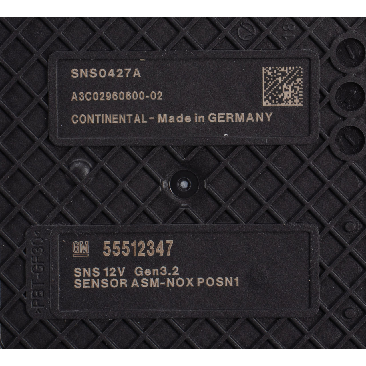 NOx-Sensor Lambdasonde VOR Kat für OPEL INSIGNIA B 2.0 CDTi / GSi 55512347