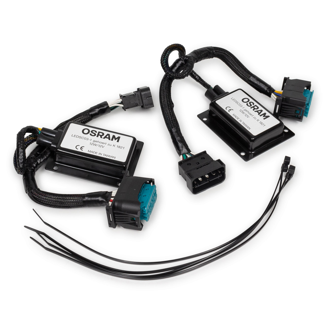 OSRAM LEDSC03-1HFB LEDriving SMART CANBUS Adapter für H7 auf LED Umrüstung (2 Stück)