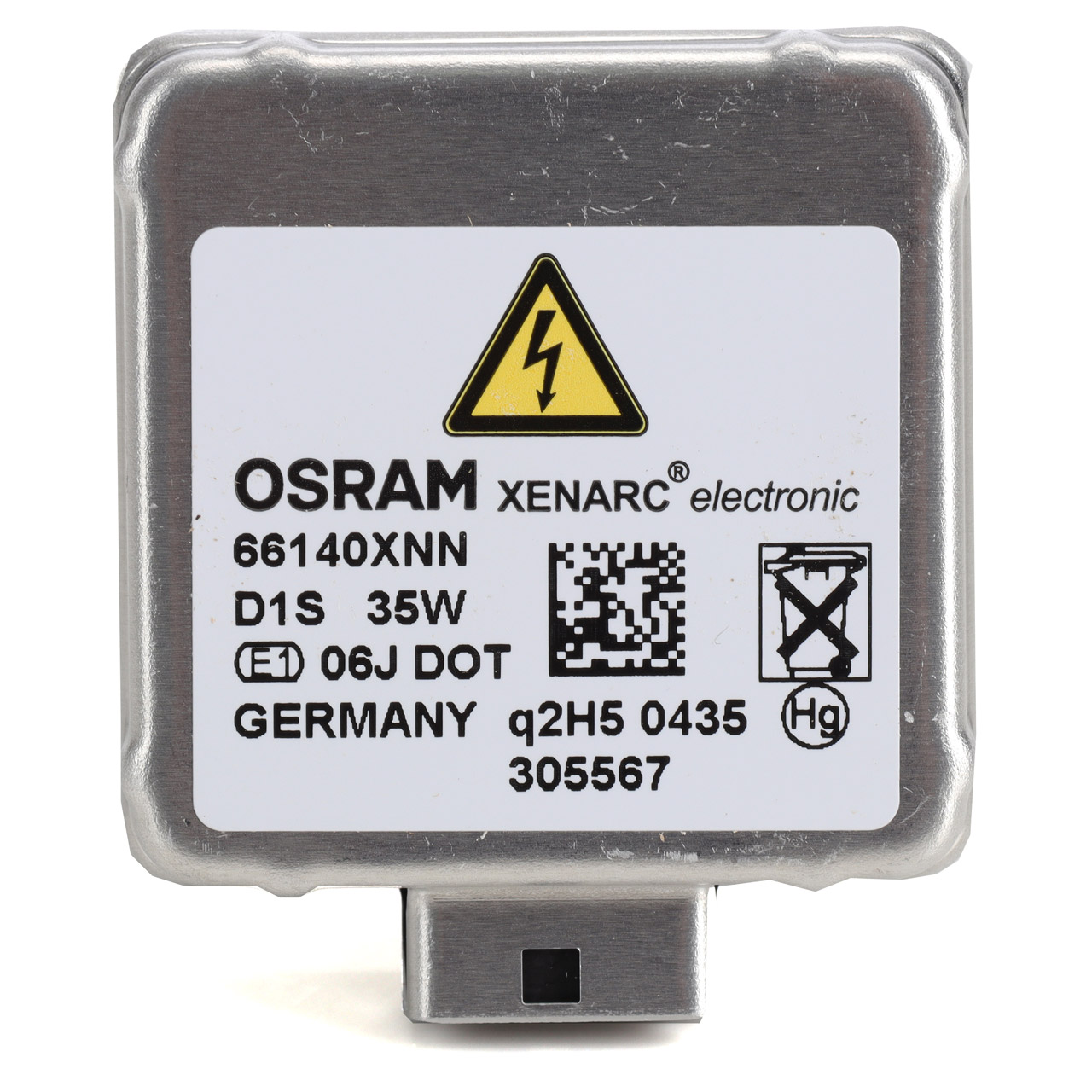 OSRAM 66140XNN Glühlampe D1S NIGHT BREAKER LASER 85V 35W PK32d-2 next Generation +200%