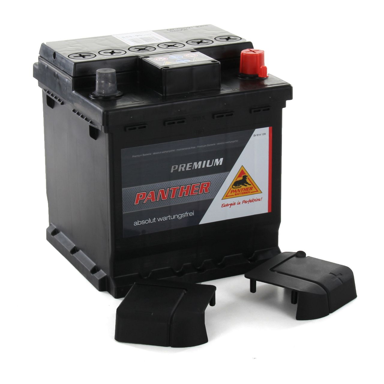 PANTHER Autobatterie Batterie Starterbatterie POWER BLOCK 12V 45Ah 390A