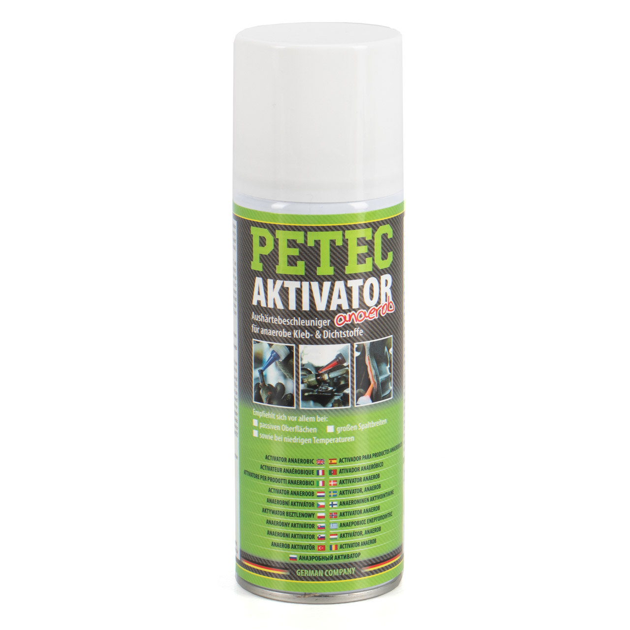 PETEC 90920 Aktivator Aktivatorspray für Anaerobe Kleb- & Dichtstoffe 200 ml