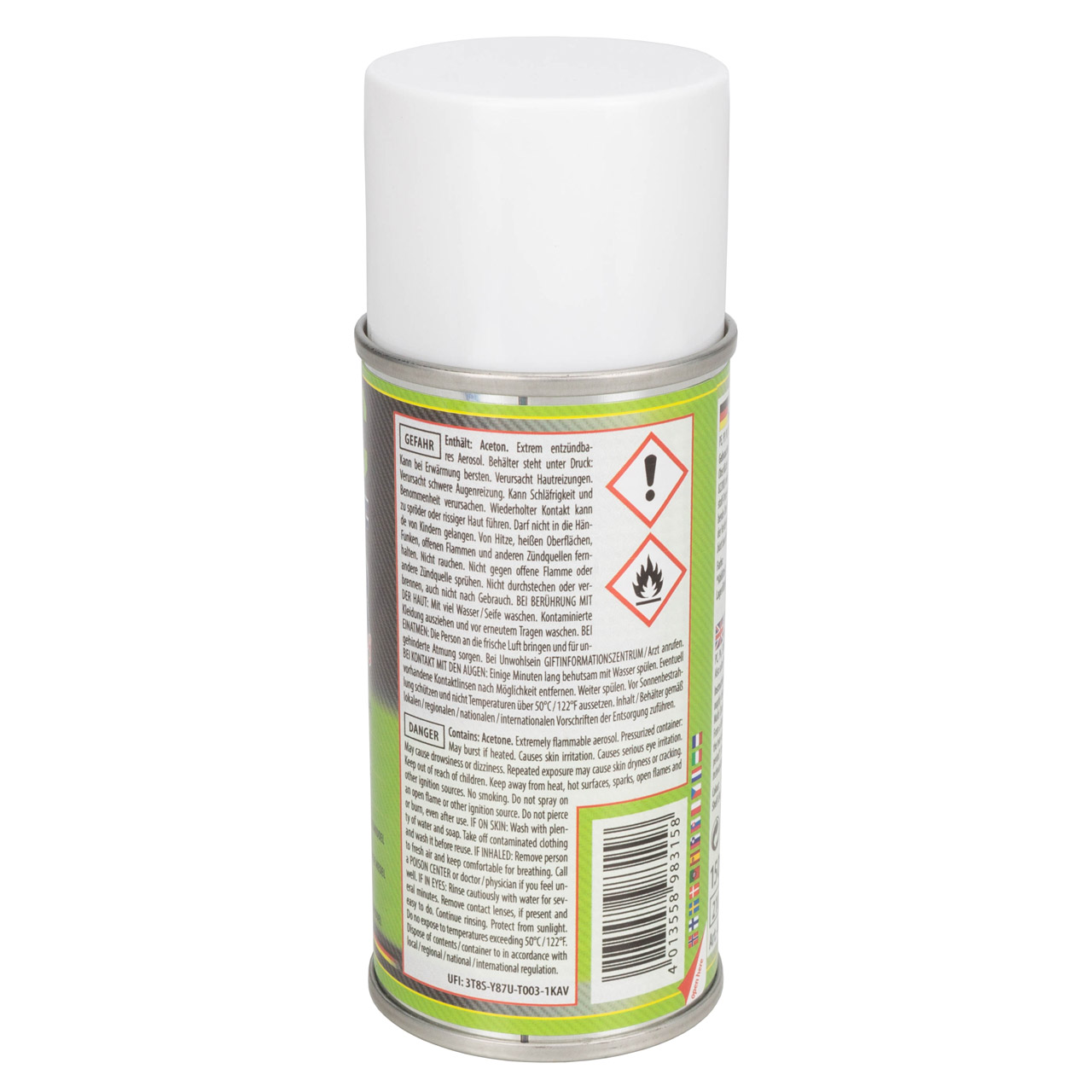 PETEC 98315 Kunststoff-Primer Spray Kunststoffgrundierung Grundierung Haftvermittler 150ml