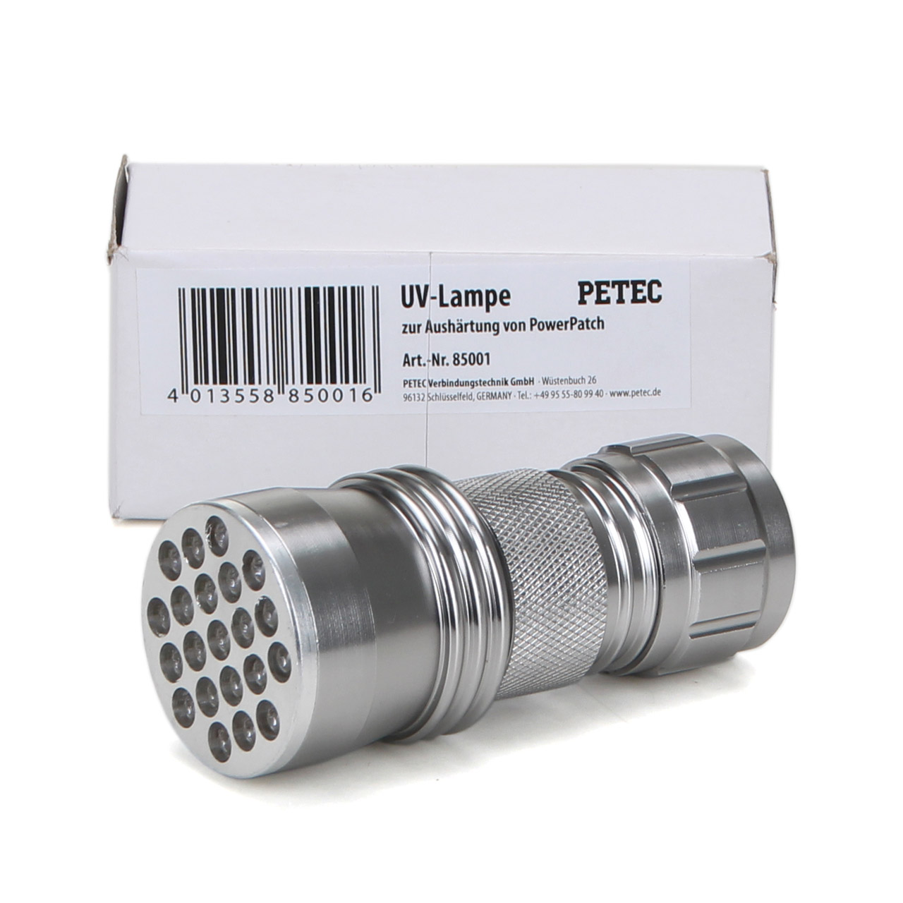 PETEC 85001 UV-Lampe zur Aushärtung von POWER PATCH