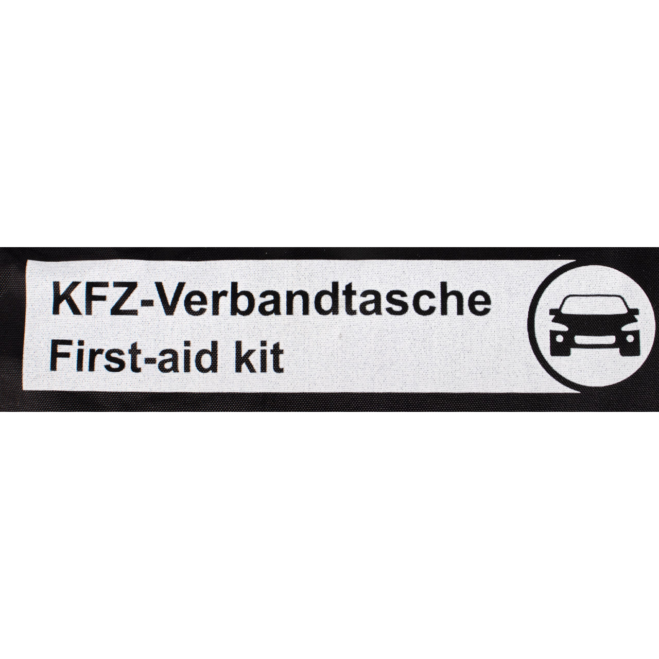 4x PETEX KFZ Verbandtasche Verbandkasten Erste-Hilfe SCHWARZ DIN13164-2022 (MHD 04.2028)