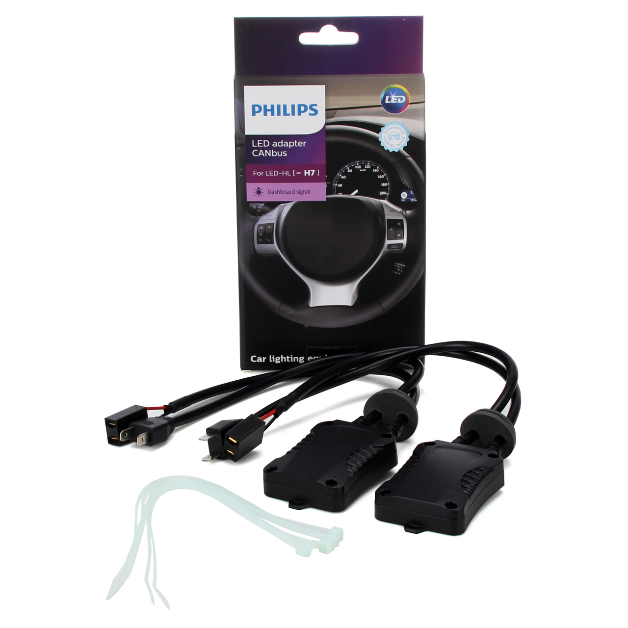 PHILIPS 18952C2 LED Scheinwerfer CANBUS Adapter für Ultinon Pro6000 H7 LED