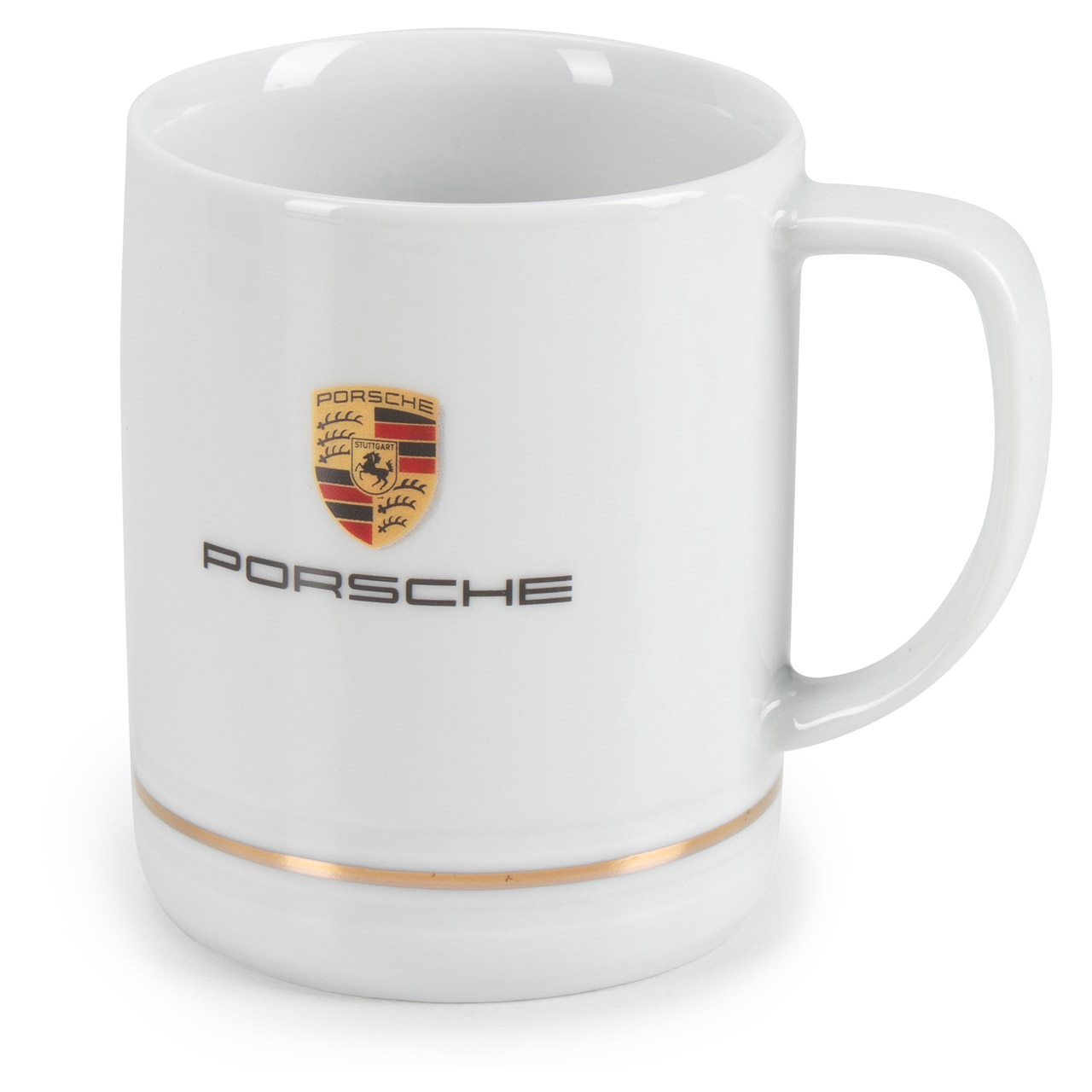 ORIGINAL Porsche Becher Tasse Kaffeetasse 0,27L mit Wappen WAP0506060MSTD