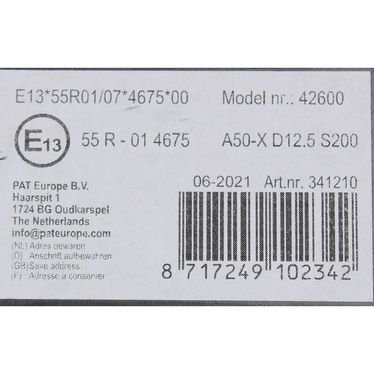 PROPLUS Anhänger-Zubehör / Anhängernetze - 341210 - ws-autoteile.com 