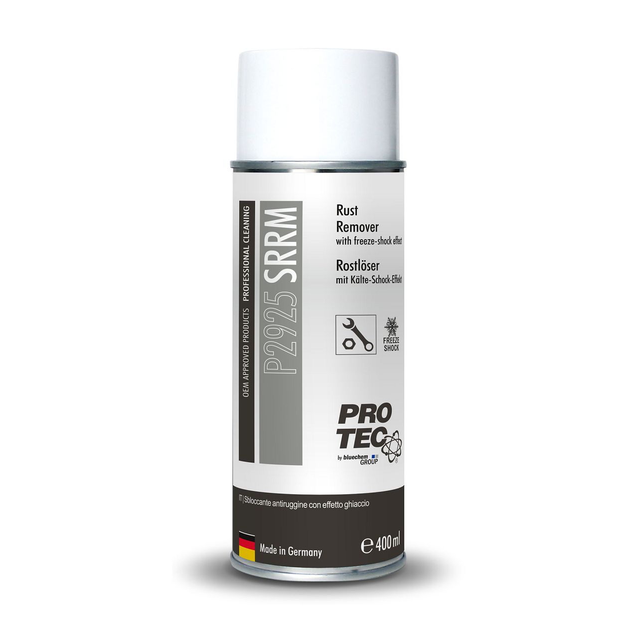 PROTEC P2925 Rostlöser Spray Rostentferner SRRM mit Kälte-Schock-Effekt 400ml