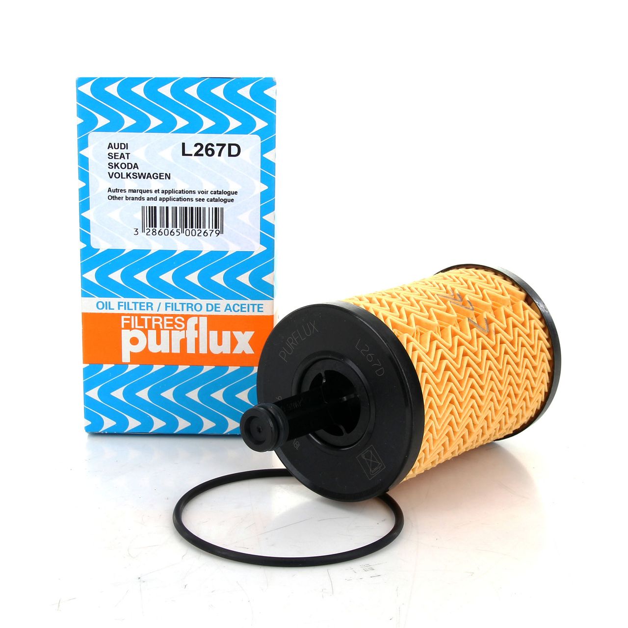 PURFLUX Ölfilter L267D für VW AUDI SEAT SKODA 1.9 / 2.0 TDI 071115562C