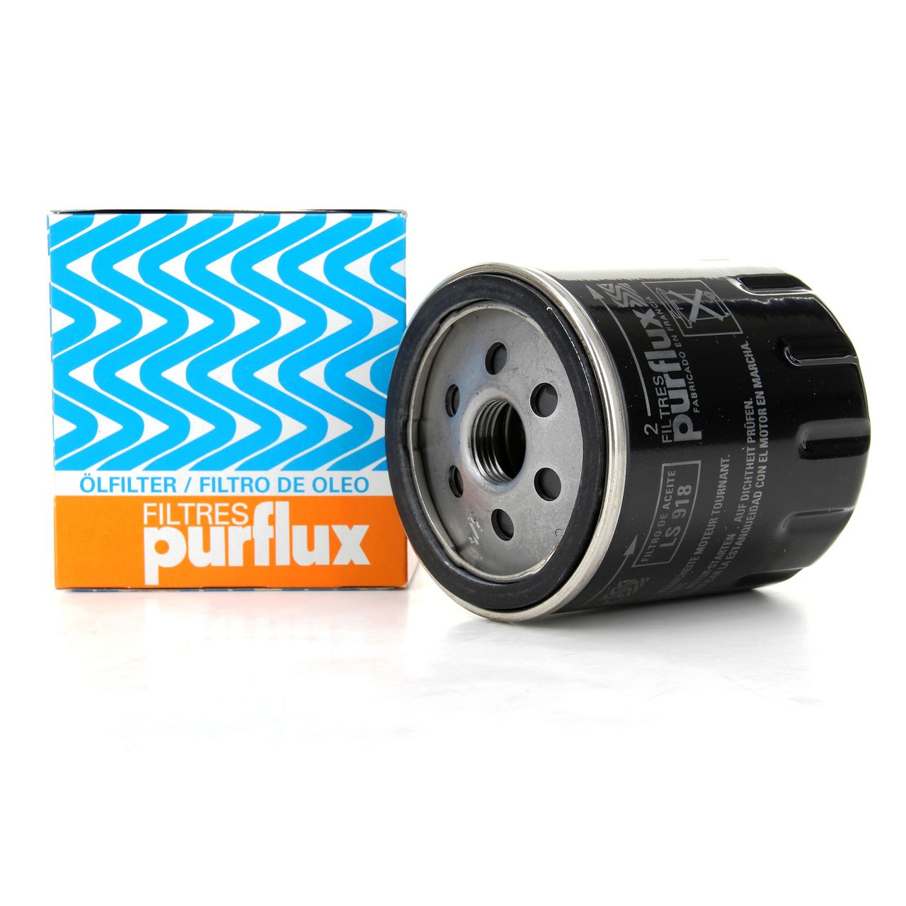 PURFLUX Ölfilter Motorölfilter für Mercedes 190 W201 W124 R107 R129 LS918