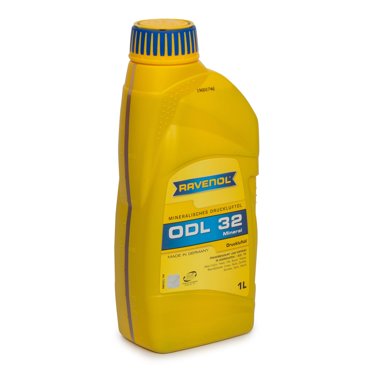 RAVENOL ODL 32 Druckluft Spezialöl Öl Druckluft für Druckluftaggregate 1 Liter