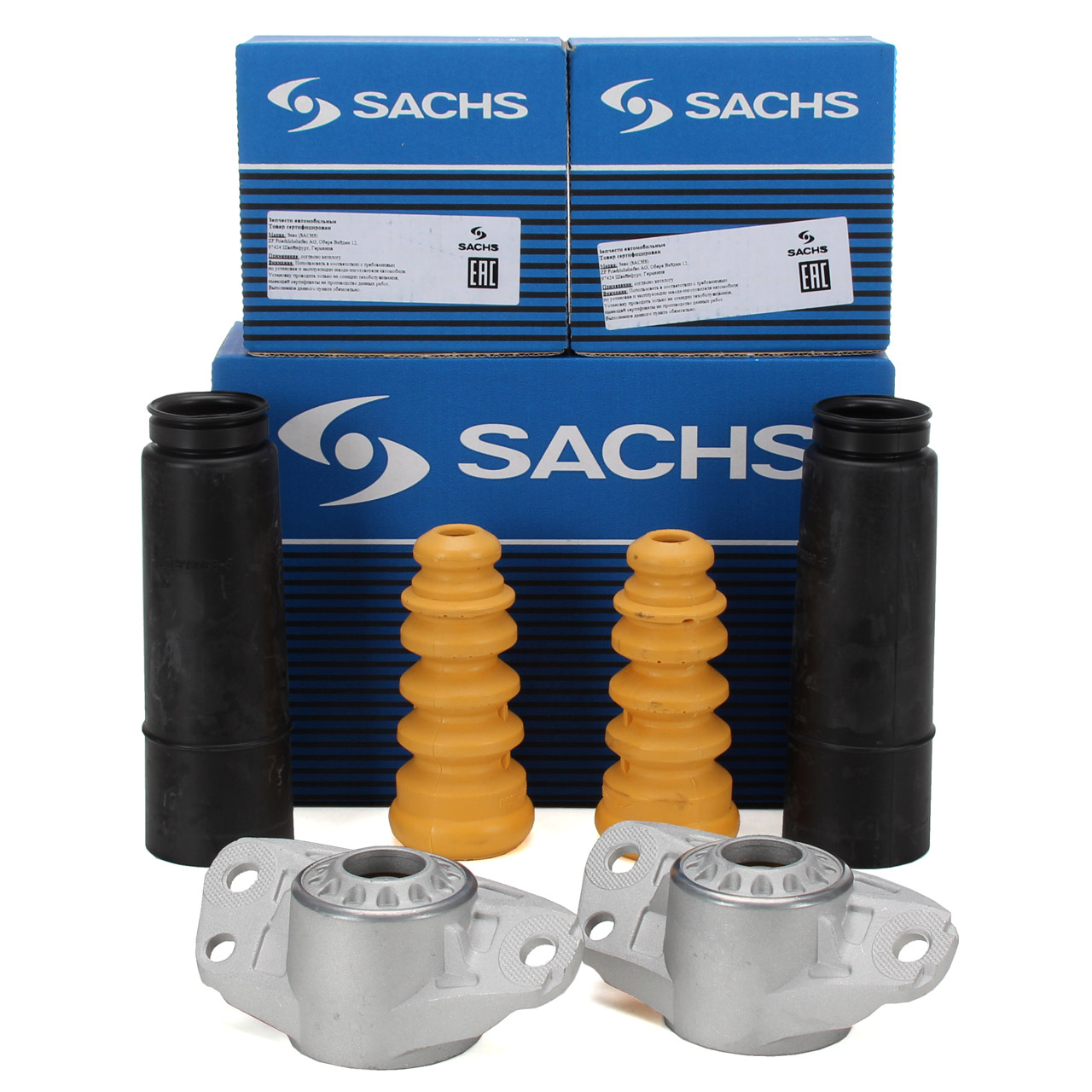 SACHS Federbeinlager + Staubschutz f&uuml;r VW Golf 6 Jetta 4 Scirocco hinten