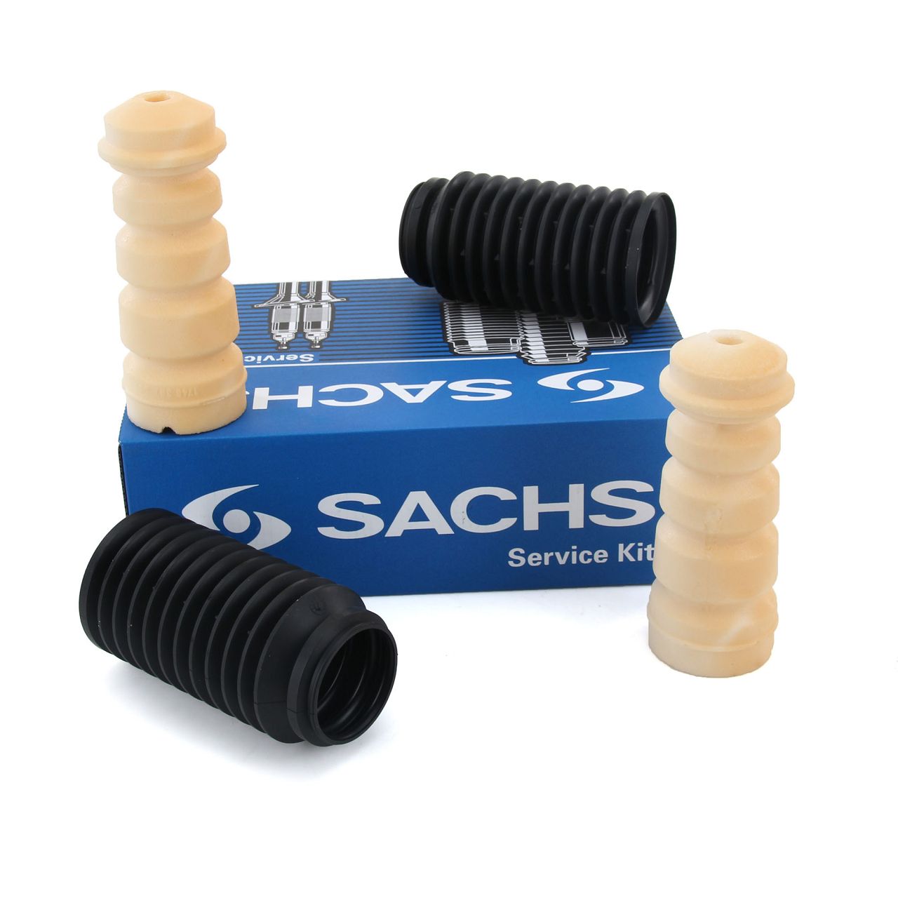 SACHS 900007 Staubschutz + Anschlagpuffer Satz f&uuml;r VW Golf 2 3 Passat B2 B3 Vento hinten