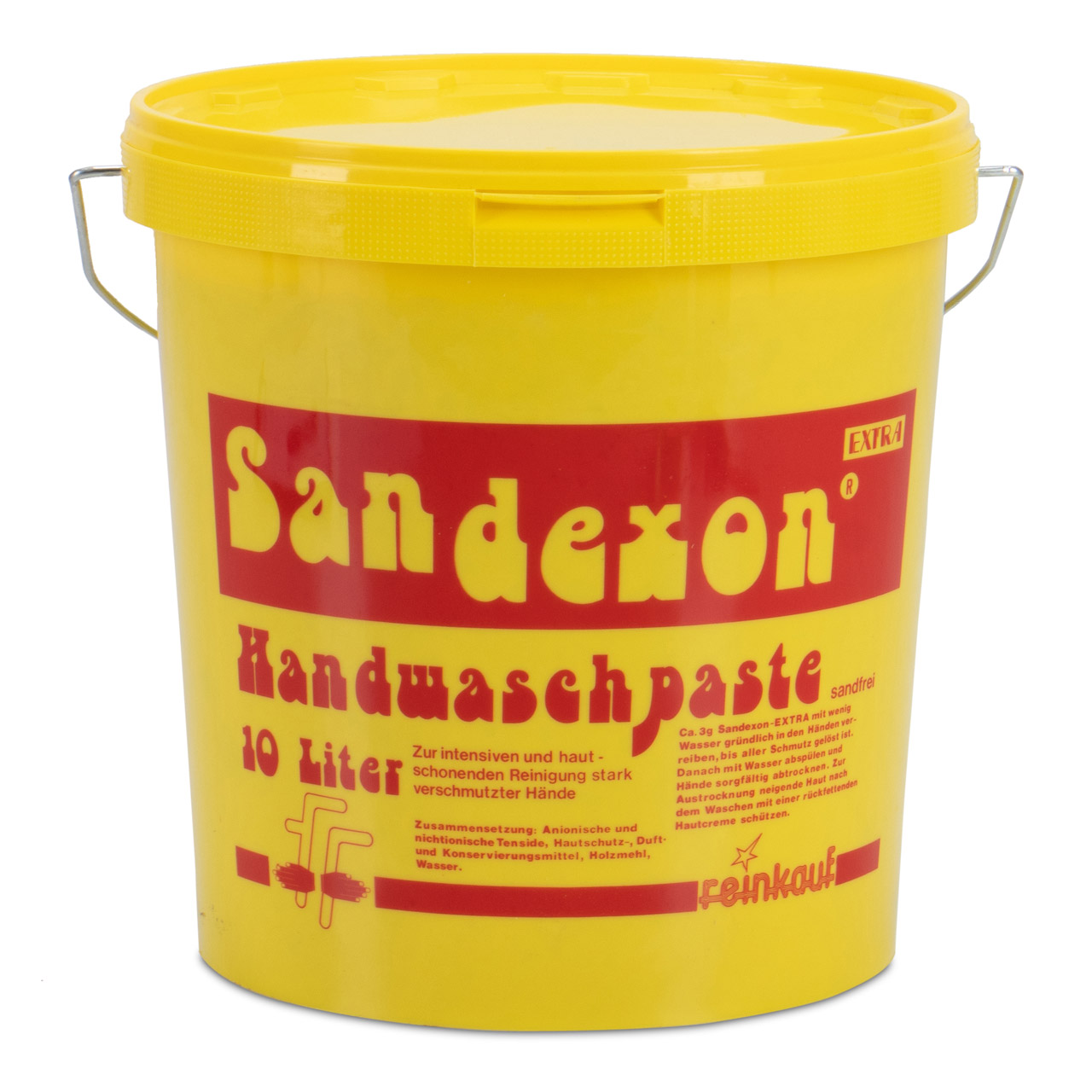 SANDEXON Handwaschpaste Handwaschcreme Handseife Handreiniger Seife 10 Liter