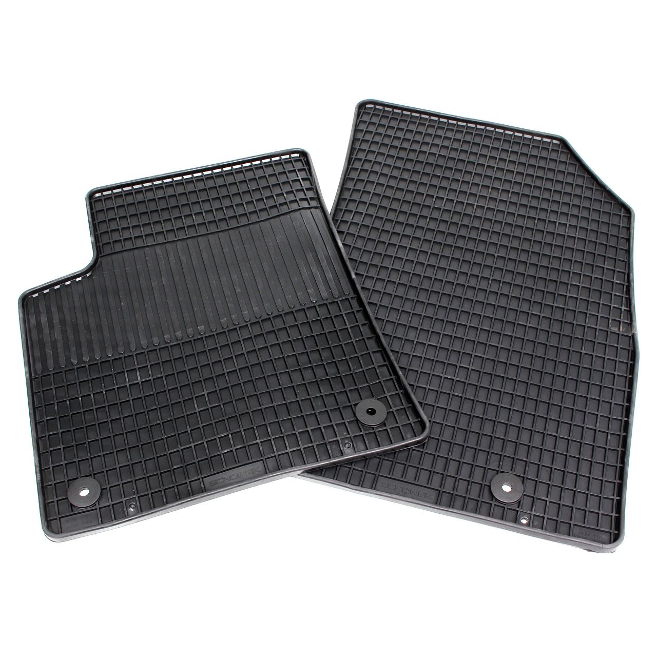 Gledring Gummimatten Set Für Opel Crossland X 6/2017-1/2021 - 4-teilig Mit Clips