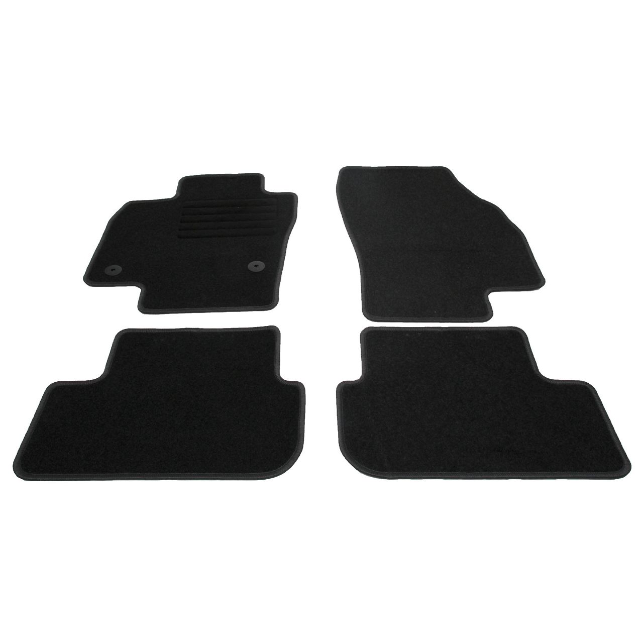 SCHÖNEK Veloursmatten Textilmatten Fußmatten SEAT IBIZA 4 (6J 6P