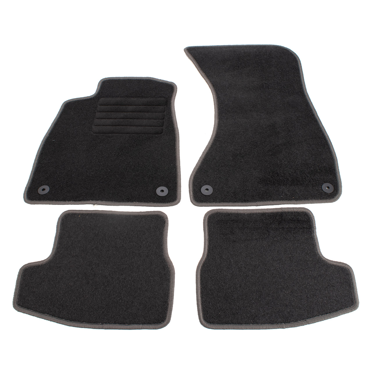 SCHÖNEK Veloursmatten Textilmatten Fußmatten AUDI A5 S5 Cabrio F57 F5E 4-teilig