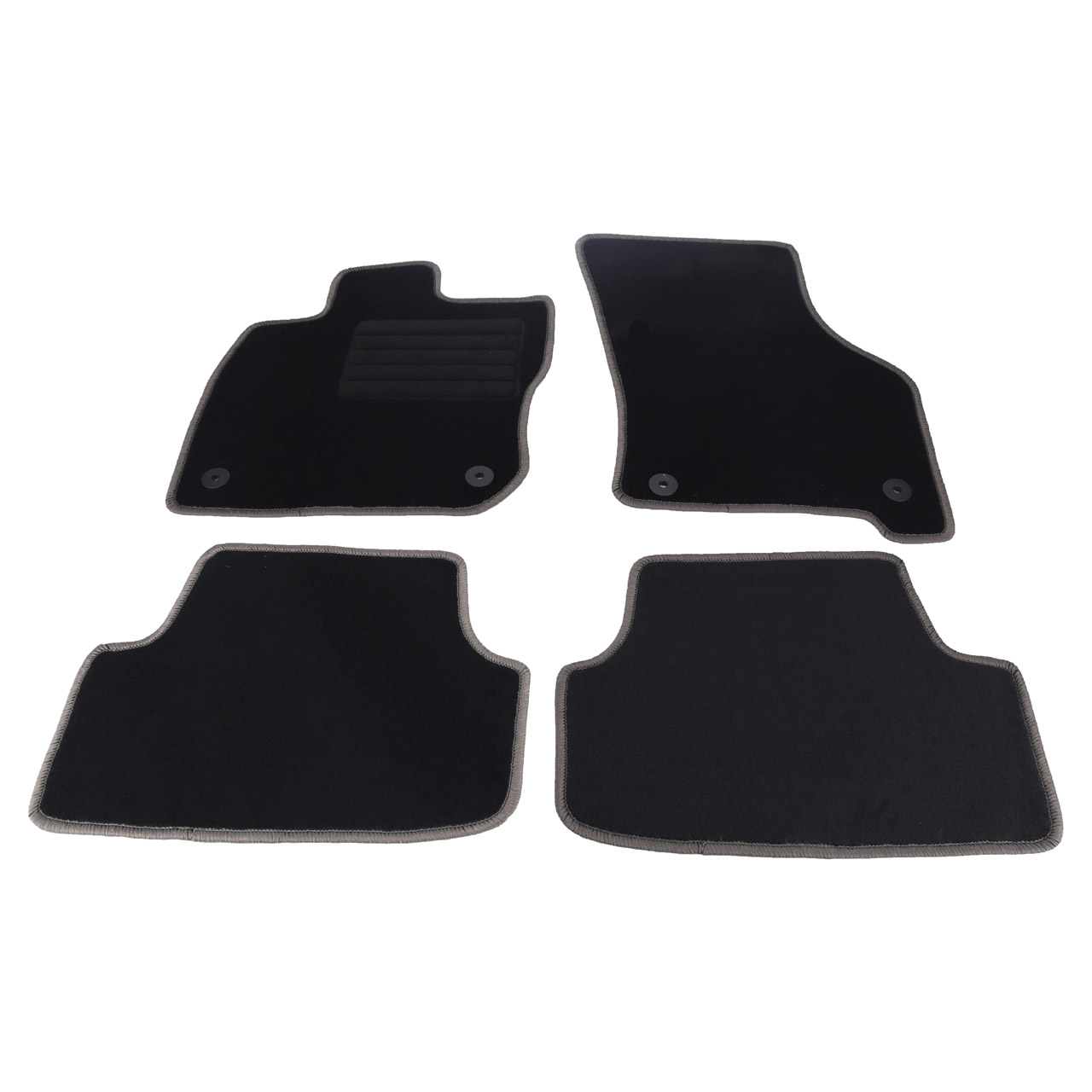 SCHÖNEK Veloursmatten Textilmatten Fußmatten AUDI A3 S3 RS3 Sportback 8YA ab 05.2020 4-tlg