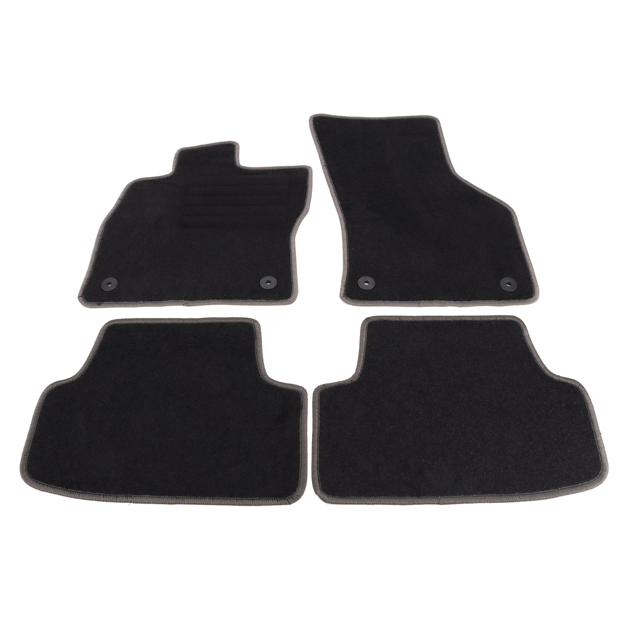 SCHÖNEK Veloursmatten Textilmatten Fußmatten VW Golf 7 / Variant bis 12.2019 4-teilig