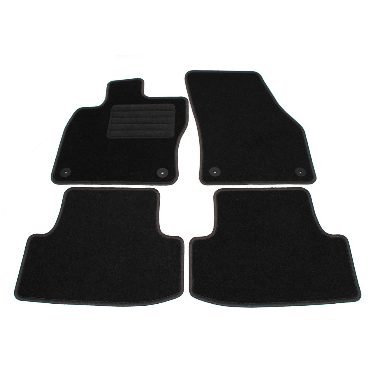 SCHÖNEK Veloursmatten Textilmatten Fußmatten CUPRA / SEAT Ateca (KH7) 4-teilig