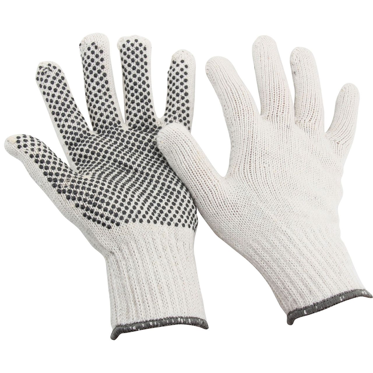 Handschuhe Arbeitshandschuhe BAUMWOLLE - GENOPPT Größe 10 / XL (12 Paar)