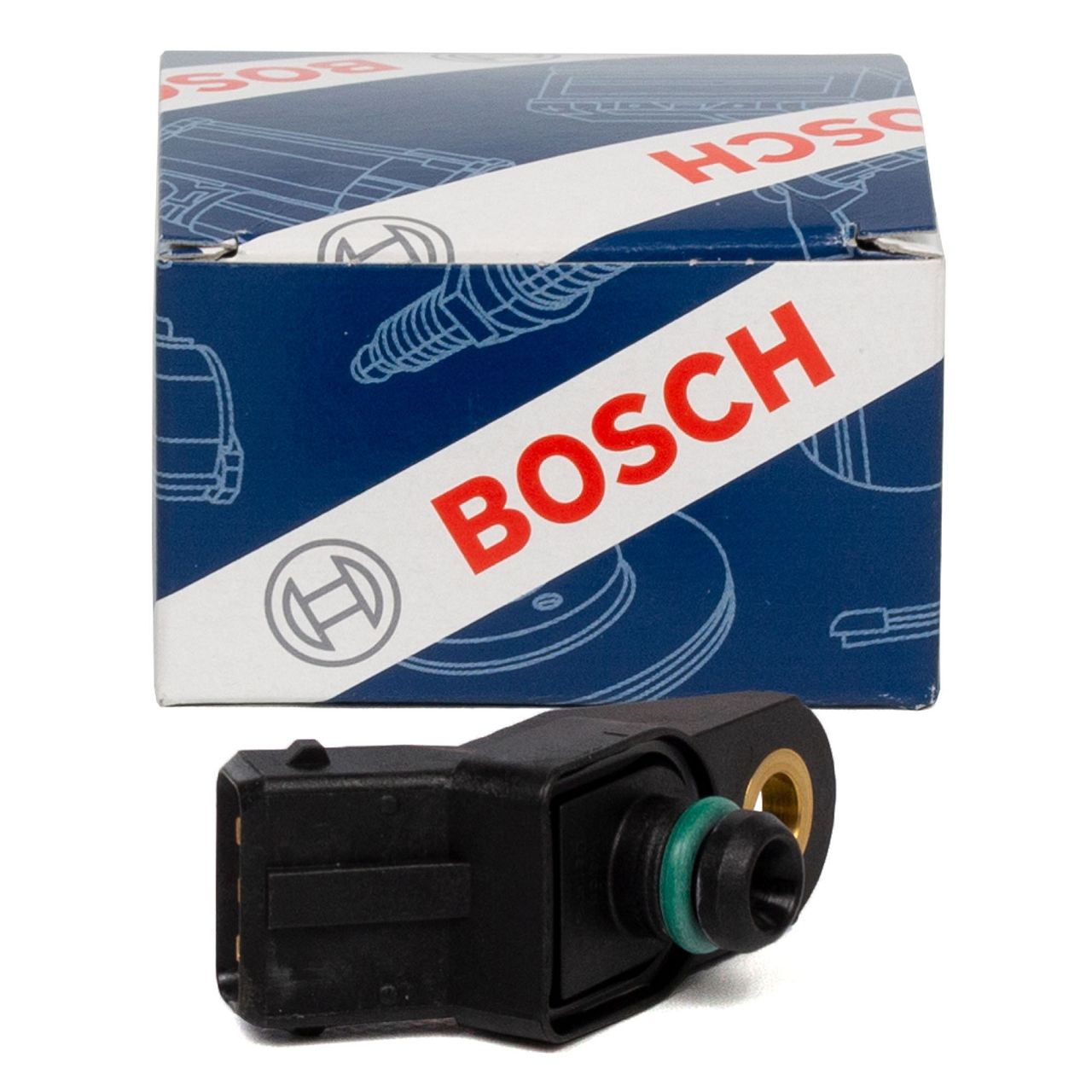 BOSCH 0261230012 Differenzdrucksensor für CITROEN FIAT LANCIA PEUGEOT RENAULT