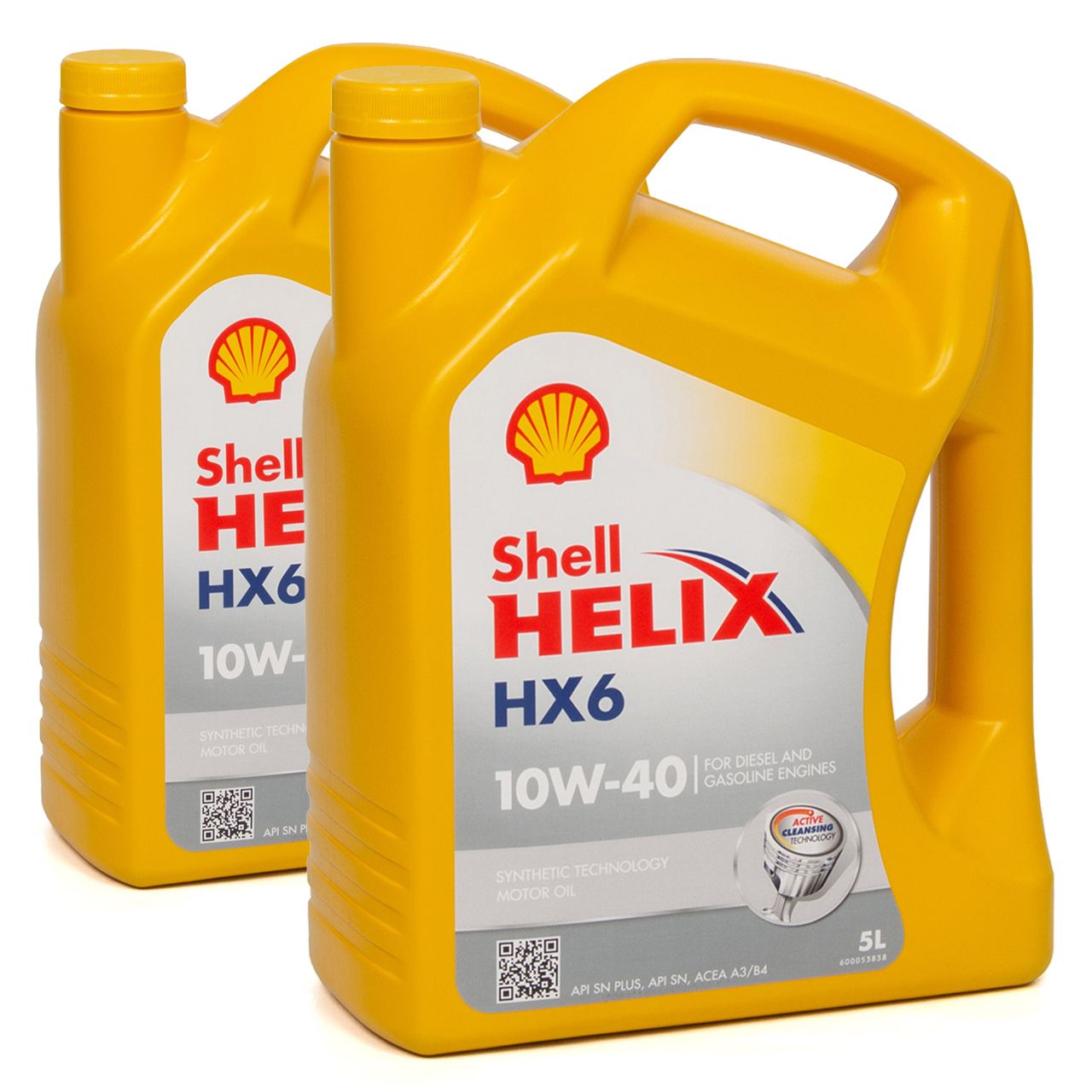 10L 10 Liter SHELL Motoröl Öl HELIX HX6 10W-40 10W40 MB 229.3 VW 501.01/505.00