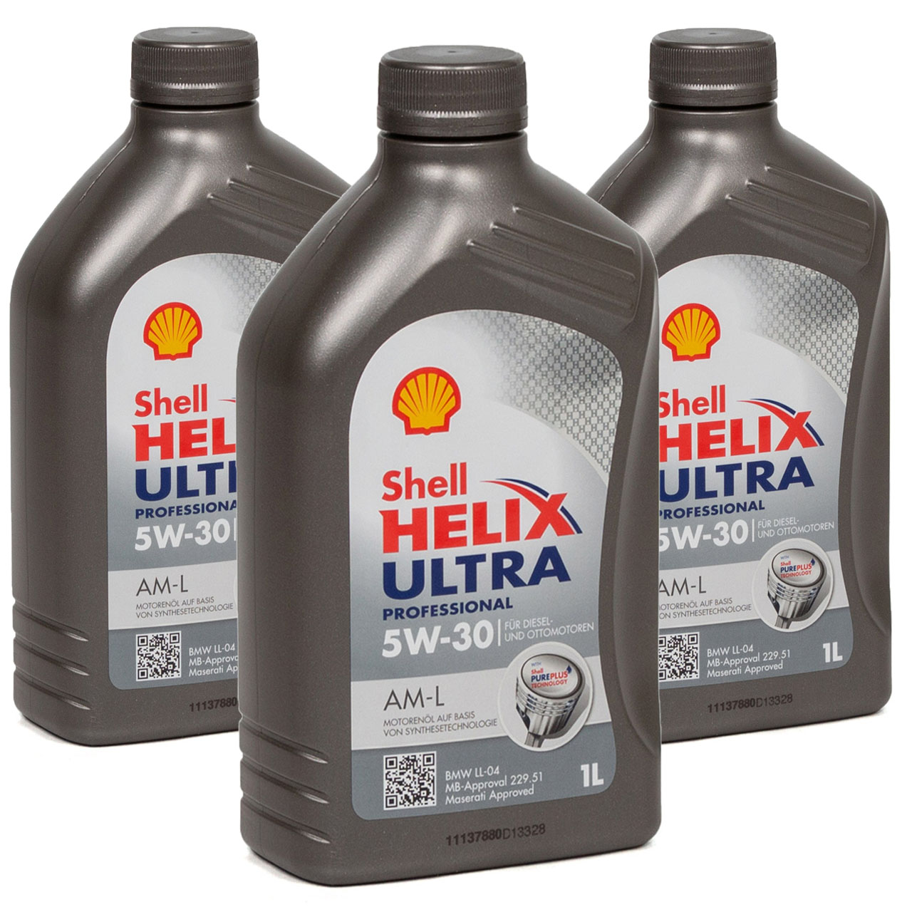 3L 3 Liter SHELL Motoröl Öl HELIX ULTRA Professional AM-L 5W30 für BMW LL-04