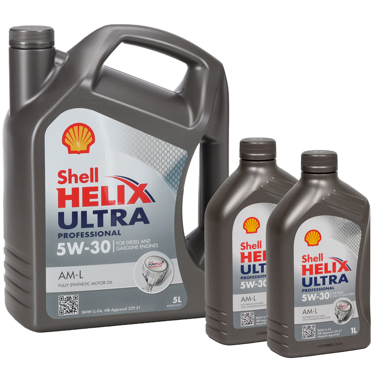 7L 7 Liter SHELL Motoröl Öl HELIX ULTRA Professional AM-L 5W30 für BMW LL-04