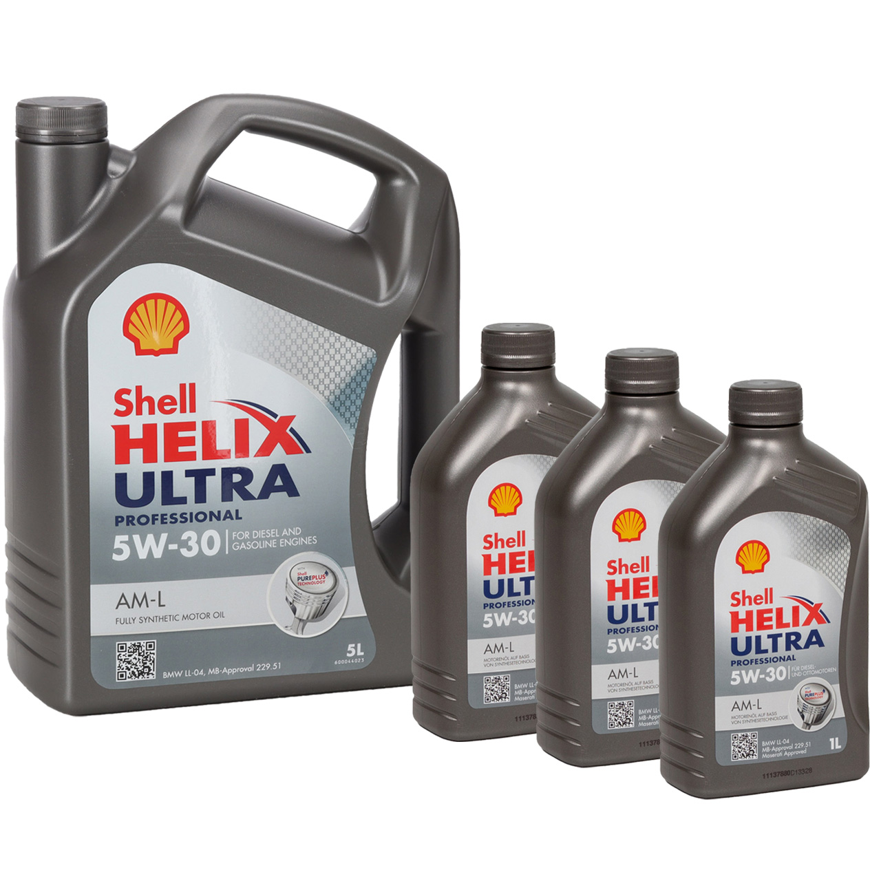 8L 8 Liter SHELL Motoröl Öl HELIX ULTRA Professional AM-L 5W30 für BMW LL-04