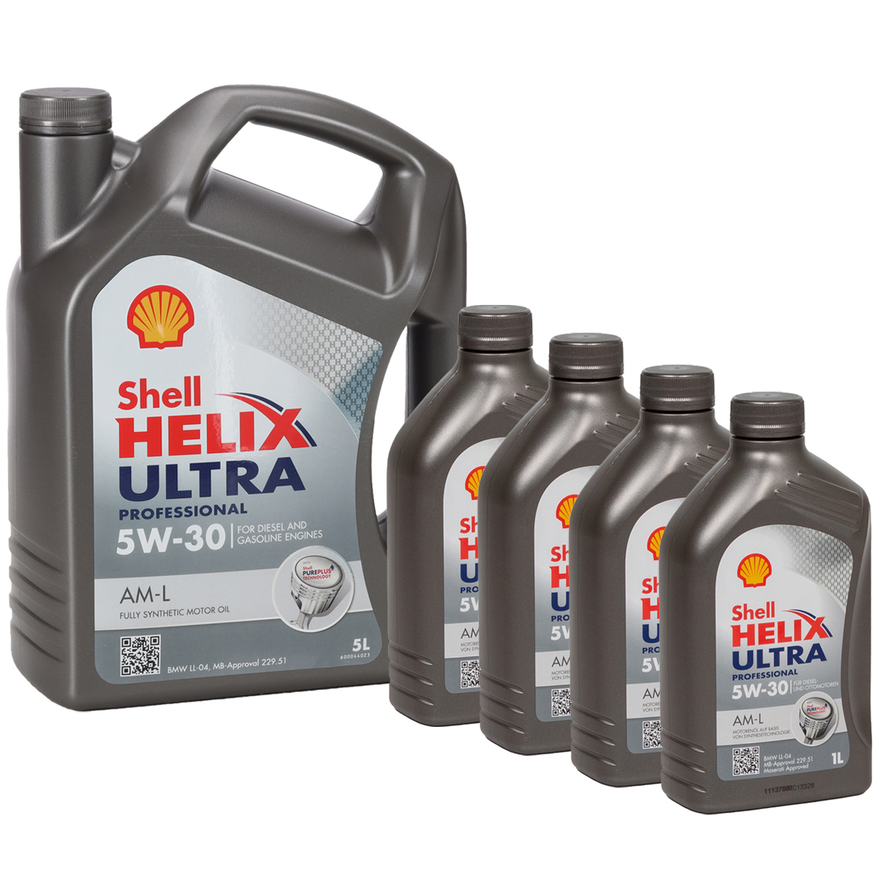 9L 9 Liter SHELL Motoröl Öl HELIX ULTRA Professional AM-L 5W30 für BMW LL-04