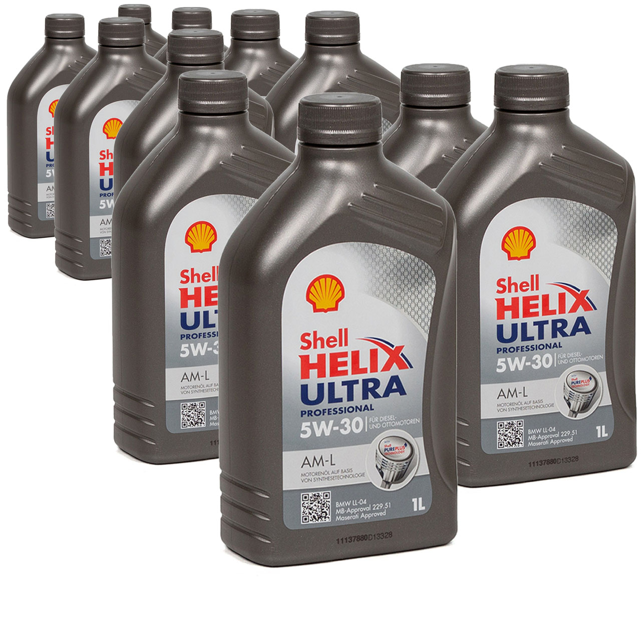 SHELL Motoröl Öl HELIX ULTRA Professional AM-L 5W30 für BMW LL-04 - 11L 11 Liter