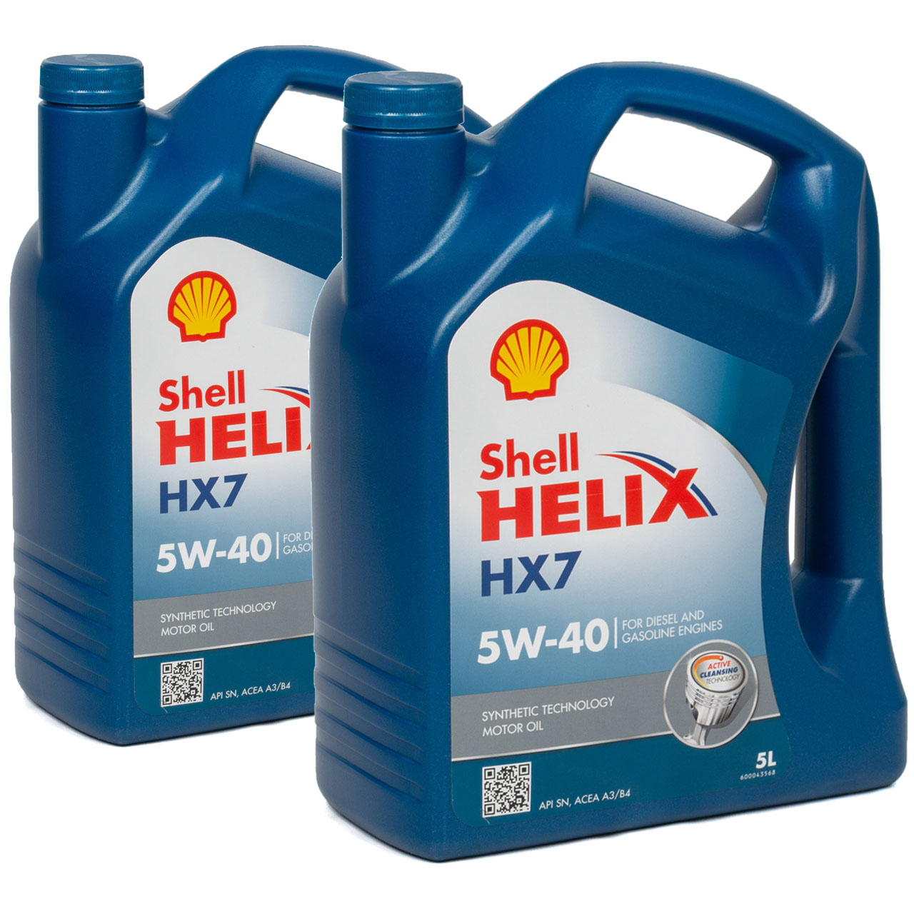 10L 10 Liter SHELL Motoröl Öl HELIX HX7 5W-40 5W40 MB 229.3 VW 502.00/505.00